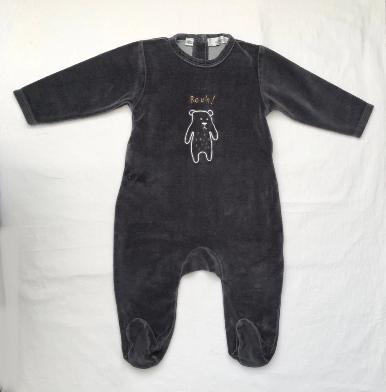 Marèse velvet pajamas 12 months – photo 2
